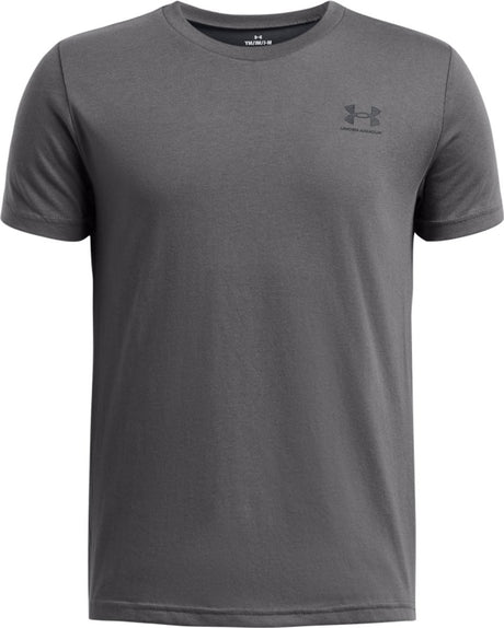 Under Armour UA B Sportstyle LC SS Unisex sportstrøje - Grå - Sort