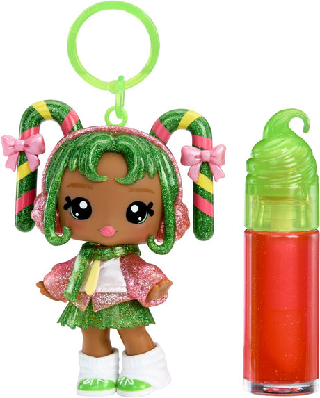 Yummiland dukke - halle candy cane med lipgloss sæt