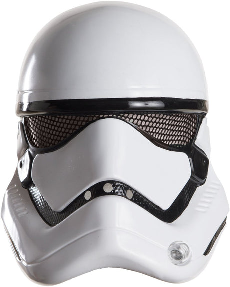 Vegaoo stormtrooper - star wars vii™ maske 1 2 til voksne - fancy dress maske - one size