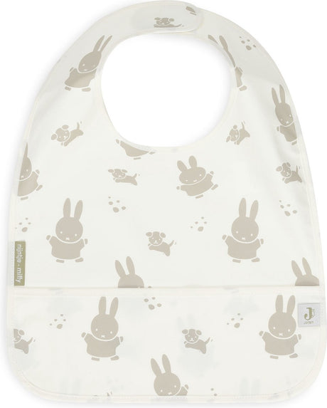 Jollein x nijntje slab waterproof miffy snuffy - olive green - 2 stuks