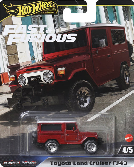 Hot wheels hurtig og rasende toyota land cruiser fj43