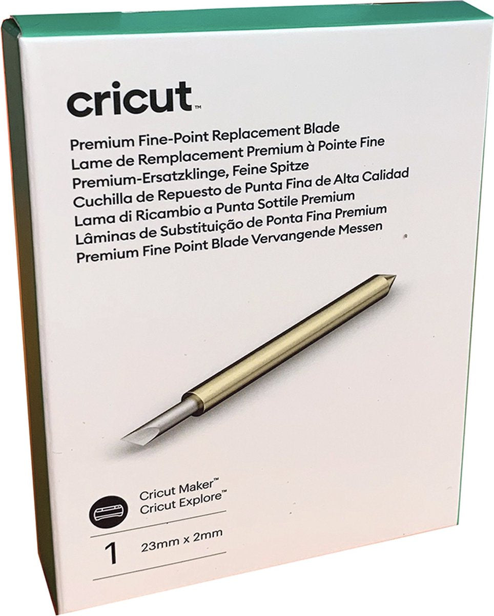 Cricut 2007300 reserveblad metal, hvid