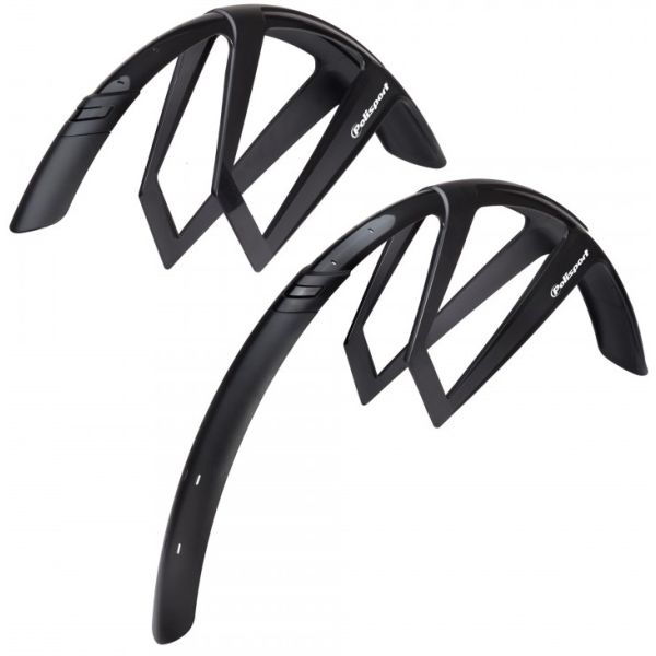 Polisport Fender Set 28 G -MUD 50mm - Sort