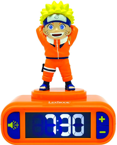 Lexibook naruto natlys vækkeur med lyde