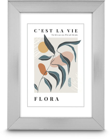Hama fotoramme - flora - 20 x 30 cm - sølv