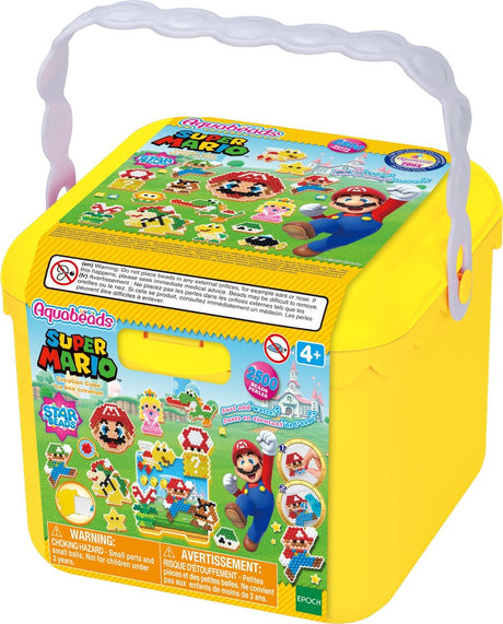 Aquabeads super mario box - komplet sæt med 2500 perler