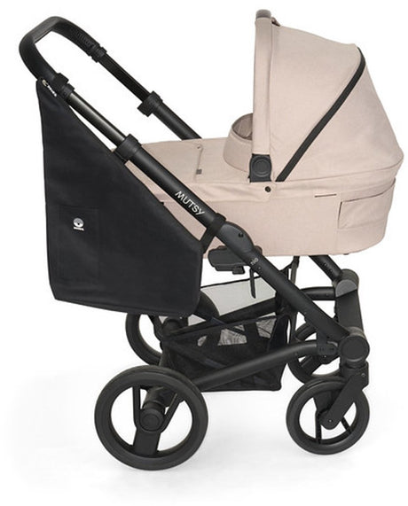 Dooky - sidetaske til barnevogn og buggy - sort - kan lukkes med lynlås