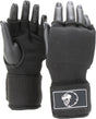 Super pro combat gear binnenhandschoenen met bandage zwart wit extra small