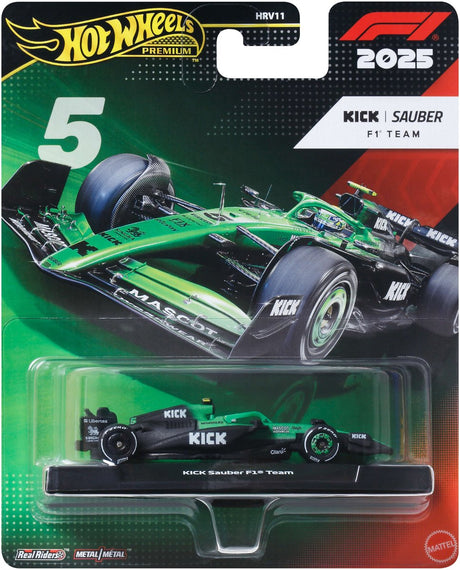 Hot Wheels Premium Formel 1 Sauber Team - Gabriel Bortoleto