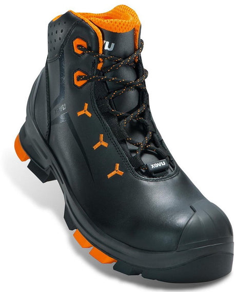 Uvex 2 høj 6503.2 s3 - sort orange - 52