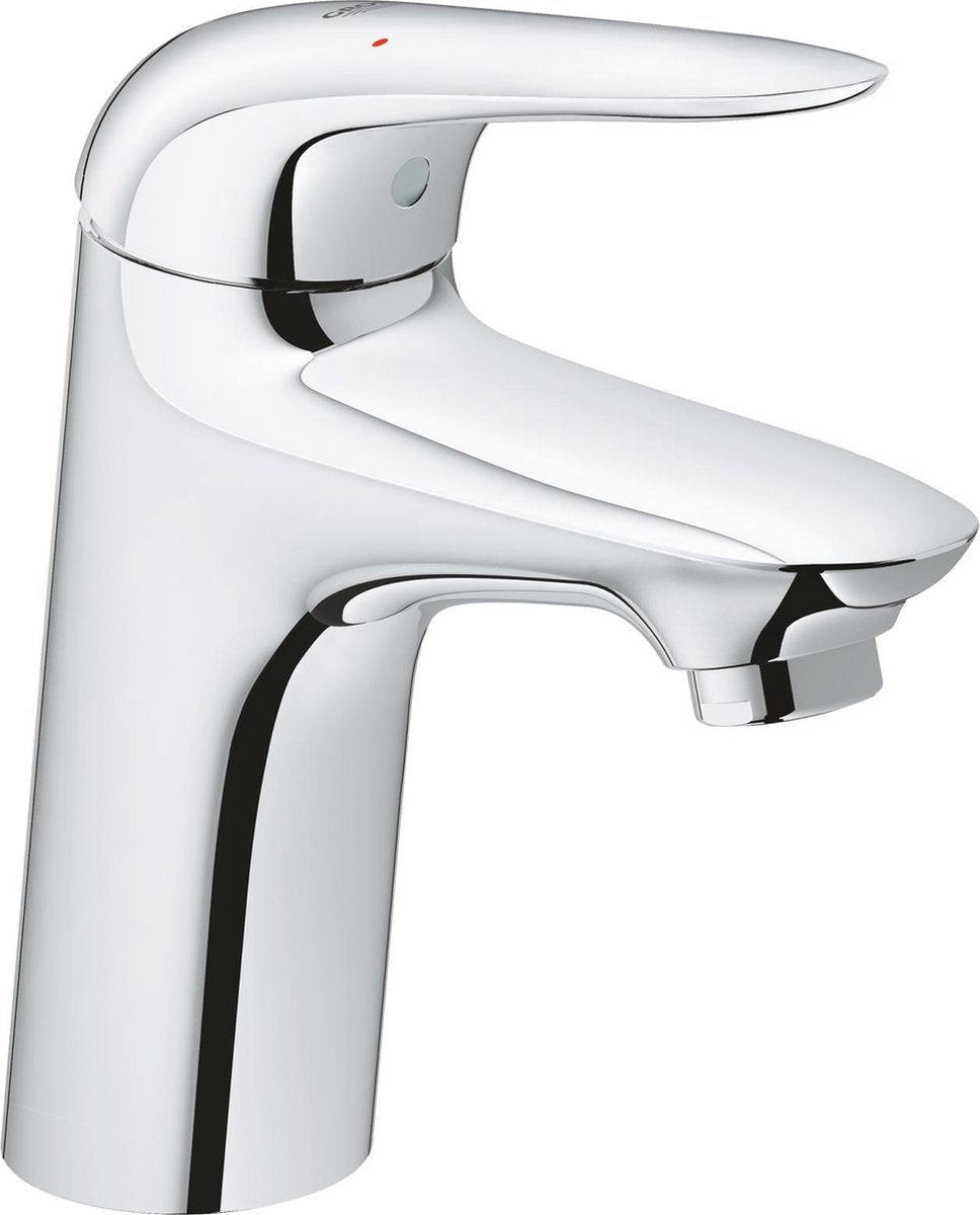Grohe eurostyle ny vandbesparende håndvaskhane m størrelse med lukket håndtag krom