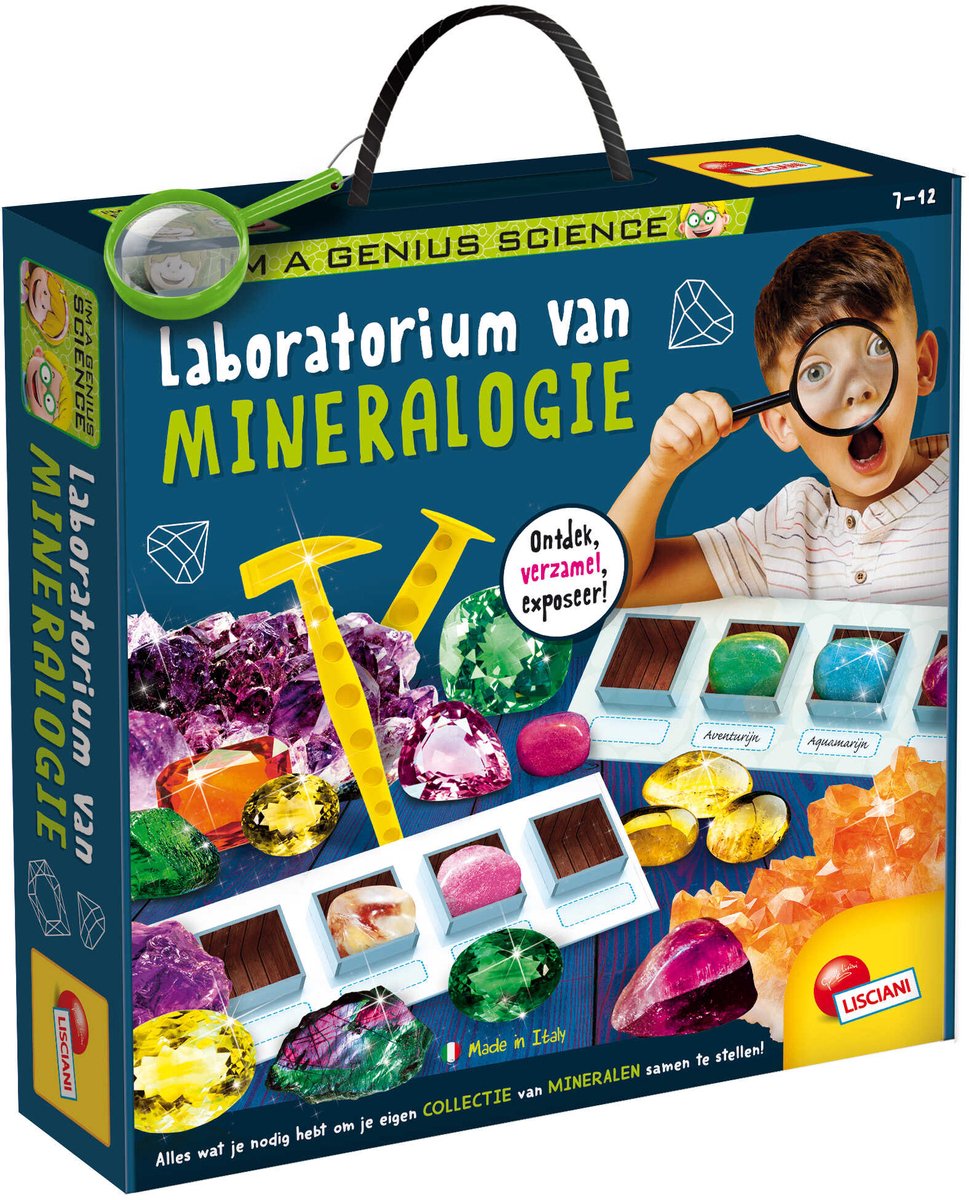 Lisciani jeg er et geni labo mineralogi