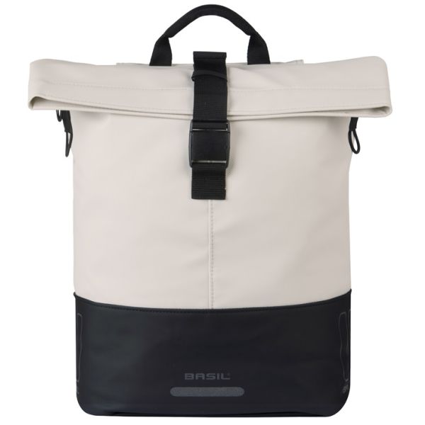 Basilikum b.v. taske basilikum cove shopper hvid sort | mik kroge | 16 l