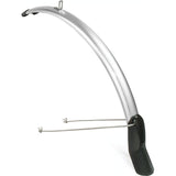 Eurofender Fender Set Scatto 28 x 51 mm sølv