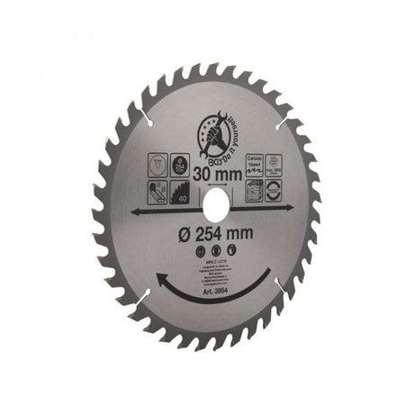 Så klinge 254 mm., 40 tænder