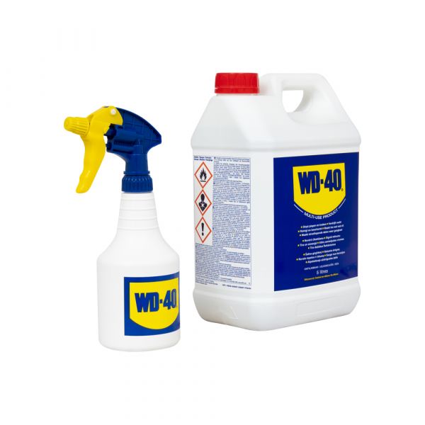 WD40 5 med sprayflaske 5-liter
