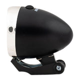 Forlygte krom sort LED cykel