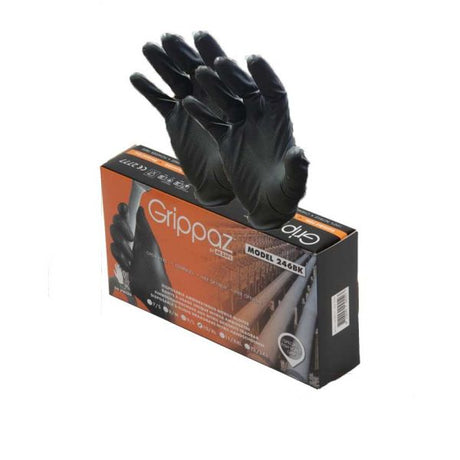 Ac engangshandske nitryl blk xl
