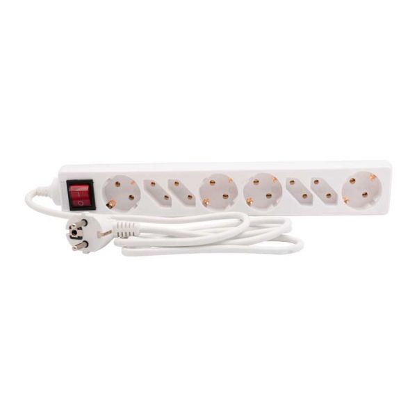 Ac bordstik 8v + ra + 1,5 meter
