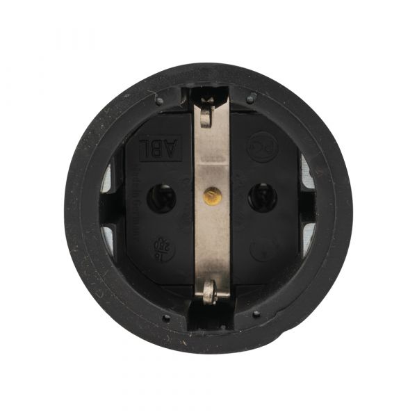 Tilslut sort kontra + ra 16 amp.