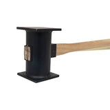 Mm eurotool havehammer metal, med håndtag 90 cm.