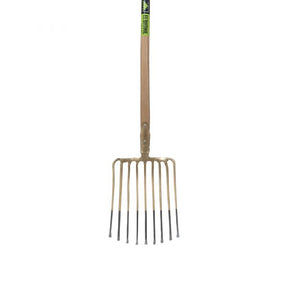 Mm eurotool murbrokker gaffel 9 tænder, mat d-greb 95 cm.