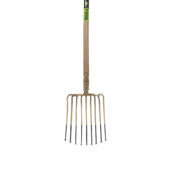 Mm eurotool murbrokker gaffel 9 tænder, mat d-greb 95 cm.