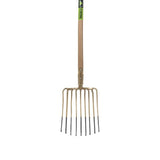 Mm eurotool murbrokker gaffel 9 tænder, mat d-greb 95 cm.