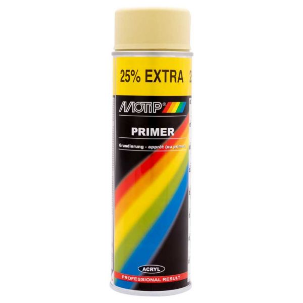 Motip primer gul, dåse 500 ml.