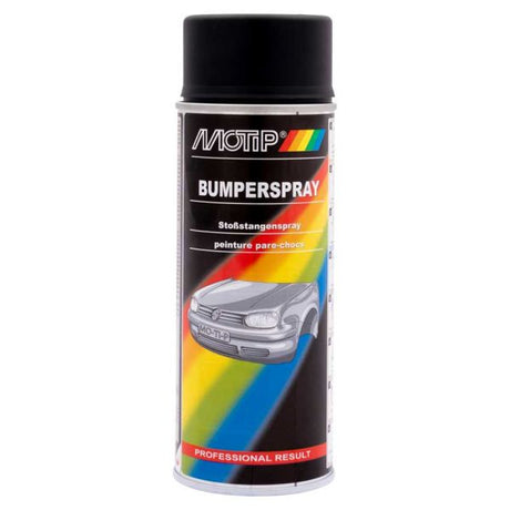 Motip spraydåse 400ml bumper spray sort