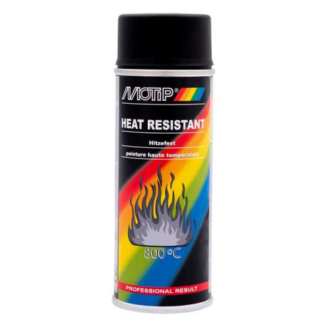 Spray Lak Motip Black Heat Resistant (400 ml)