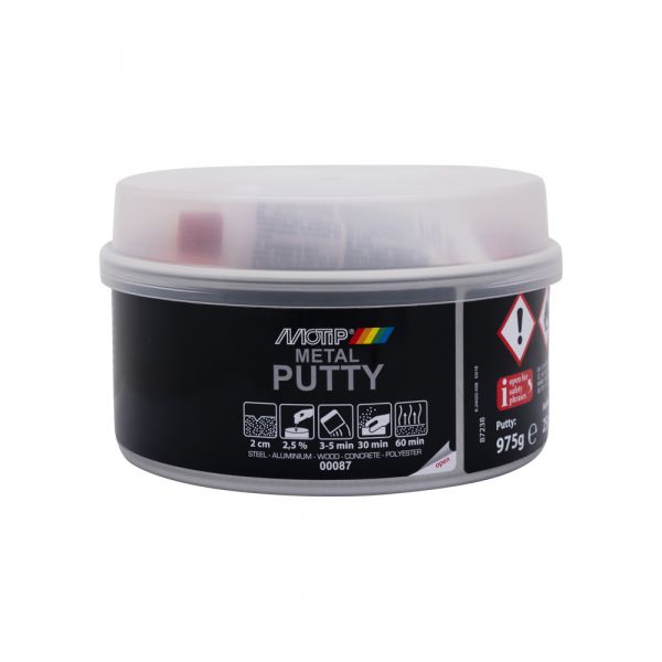Motip aluminium metal spartelmasse 1000 gram