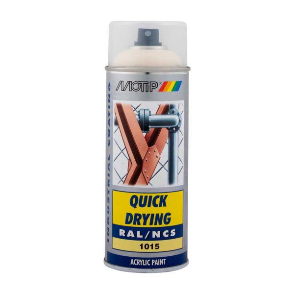 Motip industrielt ral1015 400 ml.