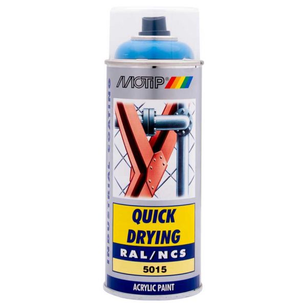 Motip industriel ral5015 400 ml.