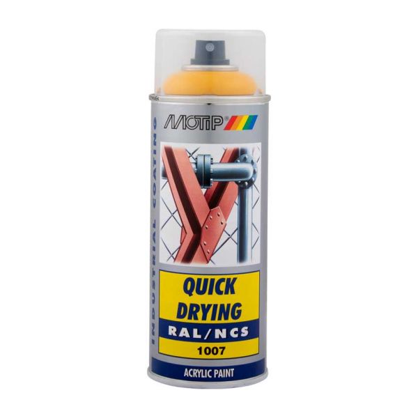 Motip industrielt ral1007 400 ml.