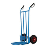 Mm håndvogn blå + klap 200 kg.