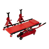 Topgear trolley + donkraft 2 tons + akselstøttesæt