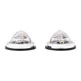 Position lampe hvid, 2 stykker