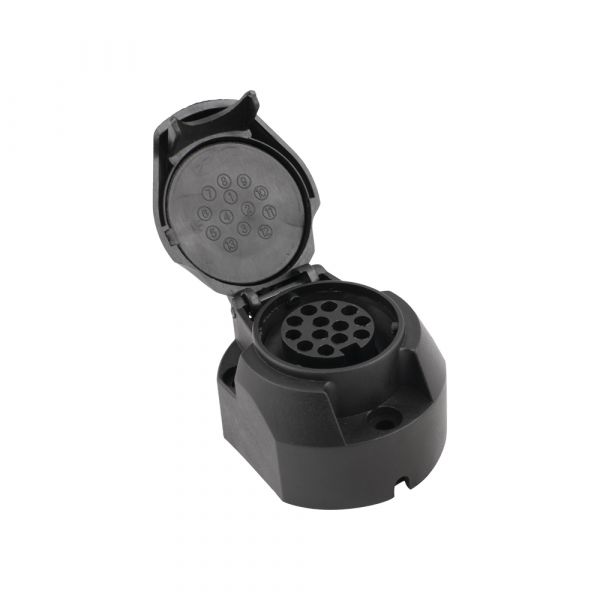 Trailergear 13-polet plastikfatning
