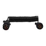 Spiralkabel 7 stk. 12v stik