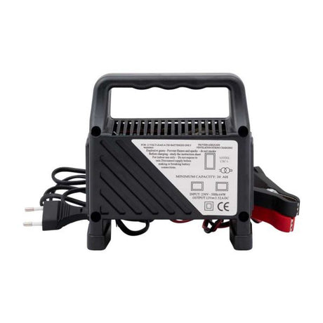 Batterioplader 12 volt, 6 ampere