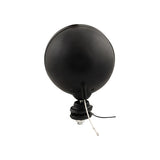 Trailergear forlygte sort 150 mm.