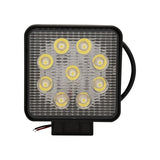 Trailergear arbejdslampe 9 LED firkantet