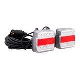 Trailergear lyssæt + magnet LED 12 m. 7-benet