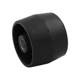 Bådrulle omkring 115 mm., Axgat 22 mm.