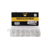 Topgear ringe sortiment 350 stk*