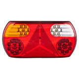 Baglygte 32 LED trekant venstre