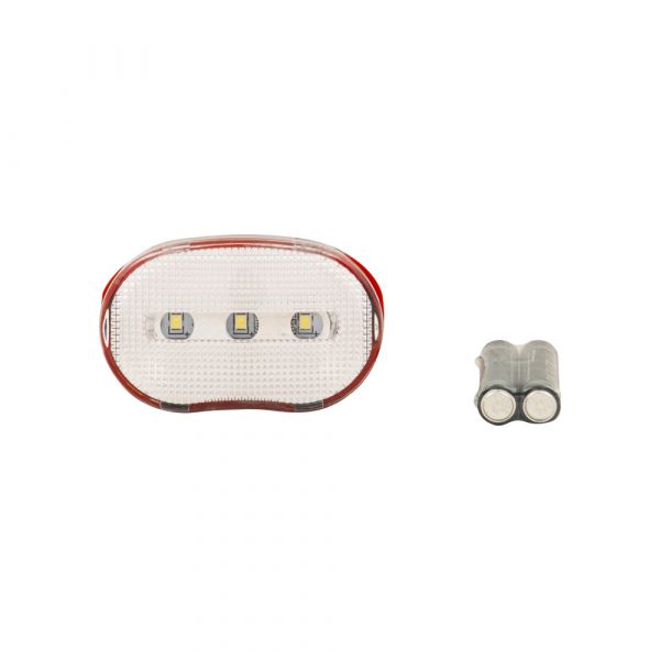 Cykellygte 3 LEDs hvid