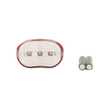 Cykellygte 3 LEDs hvid