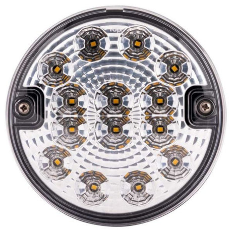 Baklygte 140 mm. 12-24v LED *